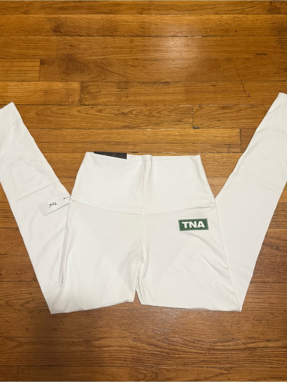 TNA White High-Rise Active Leggings